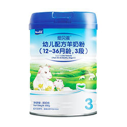 紐貝滋羊奶粉3段 溫柔呵護，助力成長新階段